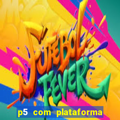 p5 com plataforma de jogos